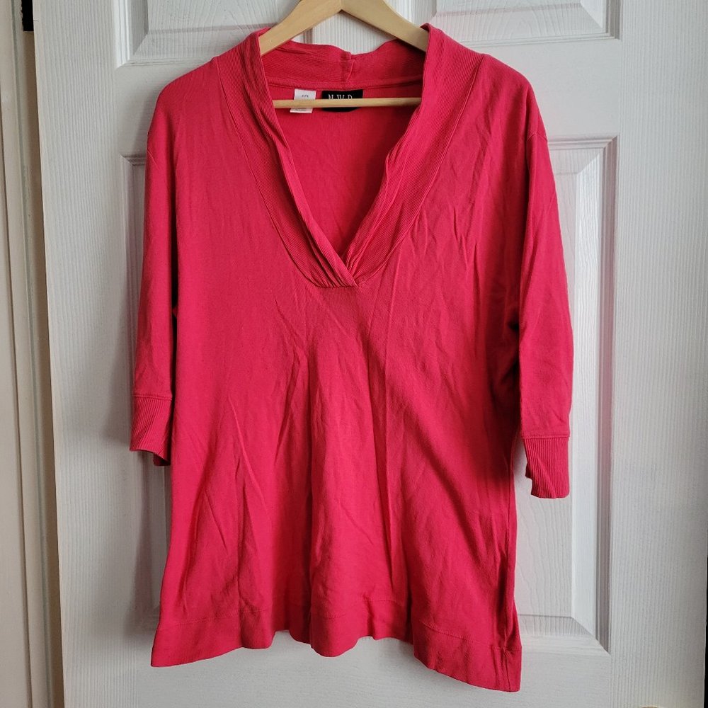 ☀️ NWD 3/4 Sleeve V-Neck Top